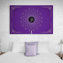 Load image into Gallery viewer, Crown Chakra Landscape Canvas Art Wall Decor

