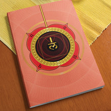 Load image into Gallery viewer, Root Chakra Softcover Notebook Journal 7&quot; x 10&quot; Blank, Lined, Graph, or Dot Grid

