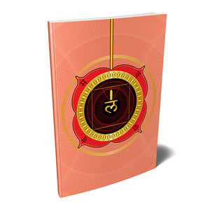 Root Chakra Softcover Notebook Journal 7" x 10" Blank, Lined, Graph, or Dot Grid