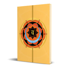 Load image into Gallery viewer, Sacral Chakra Hardcover Journal (Light Orange) 7.125&quot; x 10.25&quot; Blank, Lined, Graph, or Dot Grid

