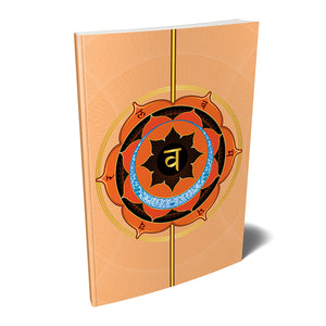 Sacral Chakra Softcover Notebook Journal 7" x 10" Blank, Lined, Graph, or Dot Grid