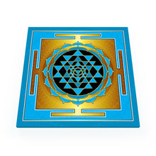 Load image into Gallery viewer, Sri Yantra Square Canvas Wall Art
