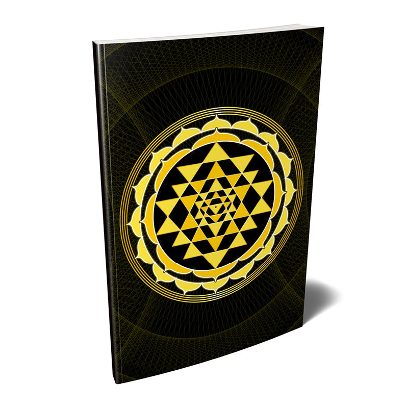 Sri Yantra Softcover Notebook Journal (Yellow) 7